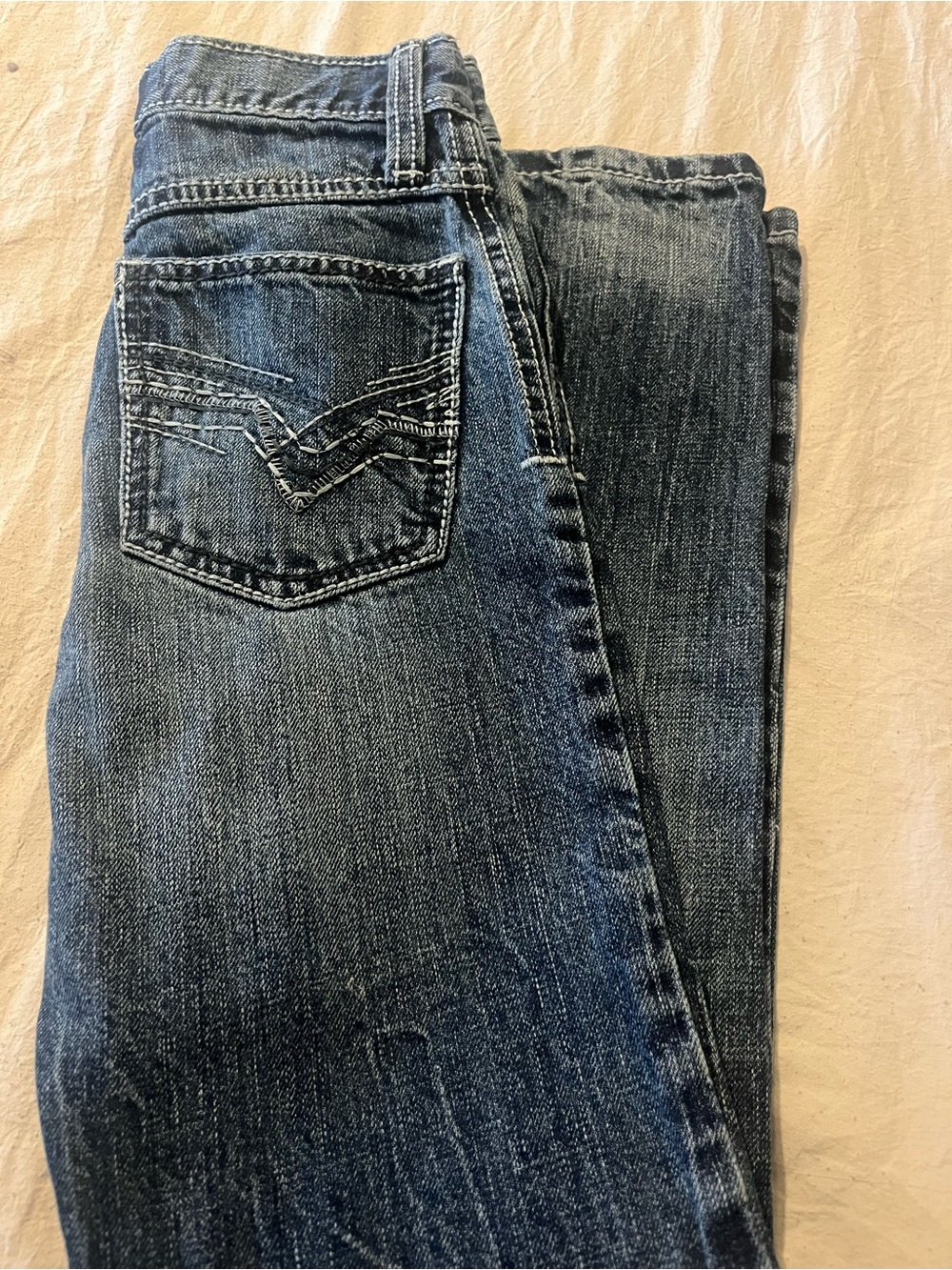 Wrangler Kids Dark Blue Denim Jeans